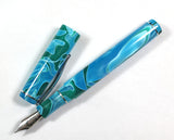 Sea Green Cellulose Acetate Fountain pen