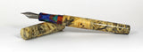 Homerton fountain pen in Buckeye Burl