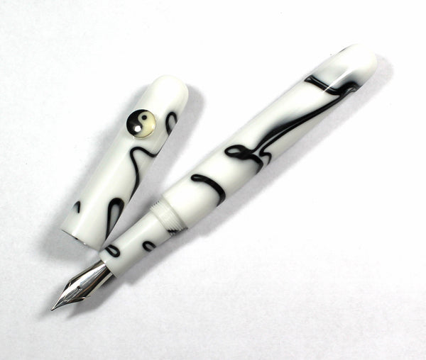 Churchill "Yin Yang" Kirinite Fountain Pen