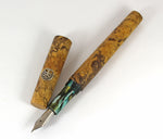 Homerton fountain pen in Cheesewood Burl