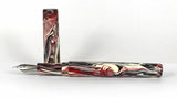 Homerton in Brooks Black Cherry Koi Fountain Pen