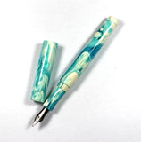 Homerton in Brooks Ice Koi Fountain Pen