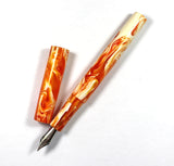 Homerton in Brooks Orange Dream Koi Fountain Pen