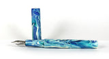 Homerton in Brooks Peacock Koi Fountain Pen