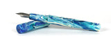 Homerton in Brooks Peacock Koi Fountain Pen