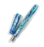 Homerton in Brooks Peacock Koi Fountain Pen