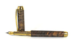 Queens Fountain Pen in Acacia Burl