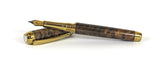 Queens Fountain Pen in Acacia Burl