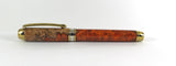 Queens Fountain Pen in Amboyna Burl