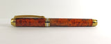 Queens Fountain Pen in Amboyna Burl