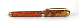 Queens Fountain Pen in Amboyna Burl