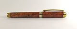Queens Fountain Pen in Amboyna Burl