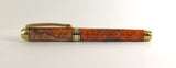 Queens Fountain Pen in Amboyna Burl