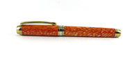 Queens Fountain pen in Conway Stewart Apricot Tiffany Casein