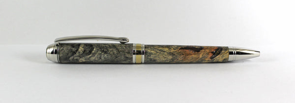 Queens Ballpoint in Buckeye Burl