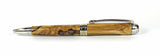 A Queens Ballpoint in Spalted Cherry