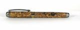 Queens Fountain Pen in Spalted Big Leaf Maple