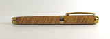 Queens Fountain Pen in Blonde Amboyna Burl