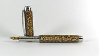 Queens Fountain pen in Conway Stewart Brown Tiffany Casein