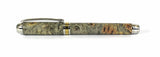Queens Fountain Pen in Buckeye Burl