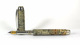 Queens Fountain Pen in Buckeye Burl