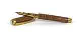 Queens Fountain Pen in Cheeswood Burl