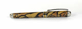 Queens Fountain Pen in Cross Cut Spalted Cherry
