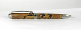 A Queens Ballpoint in Spalted Cherry