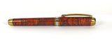 Queens Fountain Pen in Amboyna Burl