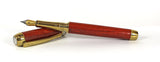 Queens Fountain Pen in Padauk