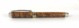 Queens Fountain Pen in Cross Cut Spalted Beech