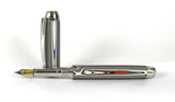 Queens Fountain pen in Jeep Fordite