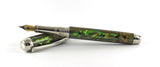 Queens Fountain pen in Green Paua Abalone