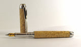 Queens Fountain Pen in Birdseye Maple