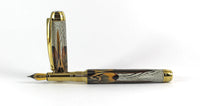 Queens Fountain Pen in Ringneck Pheasant Feathers