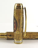 Queens Fountain Watchpart pen with Vintage Rolex dial