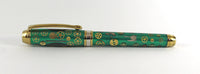 Queens Fountain Watchpart pen with Vintage Rolex dial