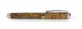 Queens Fountain Pen in Cross Cut Spalted Beech