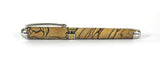 Queens Fountain Pen in Cross Cut Spalted Beech