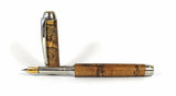 Queens Fountain Pen in Cross Cut Spalted Beech