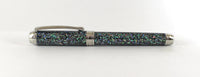 Queens Fountain pen in Starflake Paua Abalone