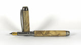 Queens Fountain Pen in Spalted Tamarind