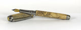 Queens Fountain Pen in Spalted Tamarind