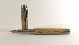 Queens Fountain Pen in Spalted Tamarind