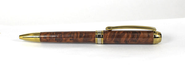 A Queens Ballpoint in Thuya Burl