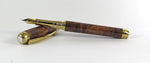 Queens Fountain Pen in Thuya Burl