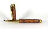 Queens Fountain Pen in Thuya Burl