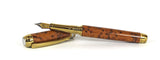Queens Fountain Pen in Thuya Burl