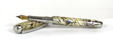 Queens Fountain pen in White Paua Abalone