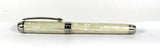 Queens Fountain pen in White Awabi  Paua Abalone